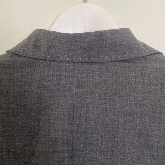 Express Wool Blazer Jacket Charcoal Women’s Size 4 - Picture 9 of 15